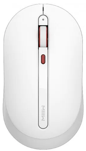 Беспроводная мышь MIIIW Wireless Mute Mouse, белый фото