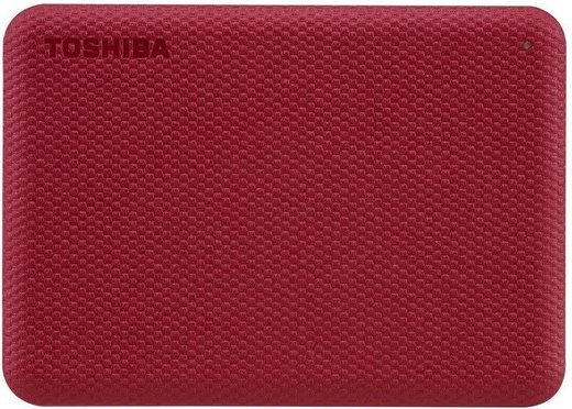 Внешний HDD Toshiba Canvio Advance 4Tb, красный (HDTCA40ER3CA) фото