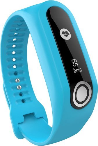 Ремешок Bakeey силиконовый для Tomtom Touch Smart Watch, синий фото