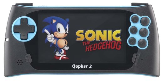 Игровая приставка Sega Genesis Gopher 2 (синяя) фото