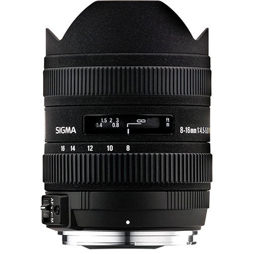 Объектив Sigma AF 8-16mm f/4.5-5.6 DC HSM Canon фото