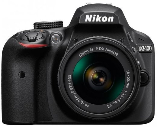 Зеркальный фотоаппарат Nikon D3400 Kit 18-55 VR AF-P ( фото
