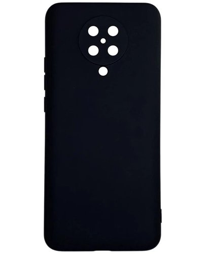 Чехол для смартфона Poco F2 Pro силиконовый (черный) Soft Thing, Aksberry фото