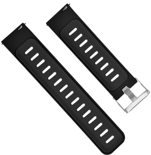 Силиконовый ремешок для часов Bakeey для Huawei Watch GT 2 46mm, черный+темно-серый, 22 мм фото