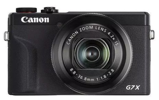 Цифровой фотоаппарат Canon PowerShot G7 X Mark III черный фото