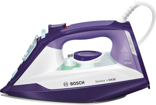 Утюг Bosch TDA3026110 2600Вт белый/фиолетовый фото