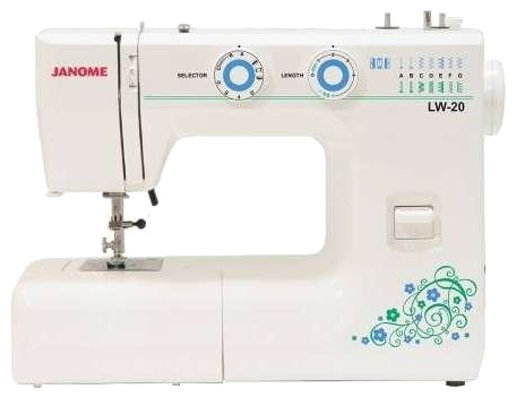 Швейная машина Janome LW-20 белый фото