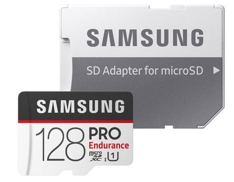Карта памяти Samsung microSDXC Pro Endurancе Class 10 UHS-I U1 (100/30MB/s) 128GB + ADP фото