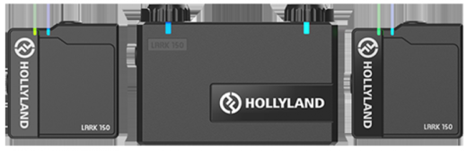 Беспроводная микрофонная система Hollyland Lark 150 DUO, черная фото