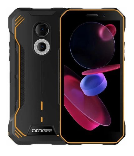Смартфон Doogee S51 4/64GB Черно-оранжевый фото