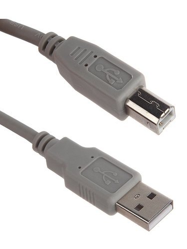 Кабель USB 2.0 AM-BM 1,8 м, серый,Prolike фото