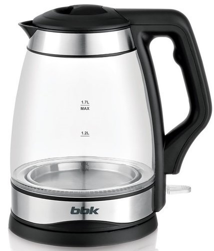 Чайник BBK EK1728G черный фото