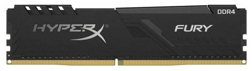 Память оперативная DDR4 16Gb Kingston HyperX FURY Black CL16 DIMM PC25600, 3200Mhz, HX432C16FB4/16 фото