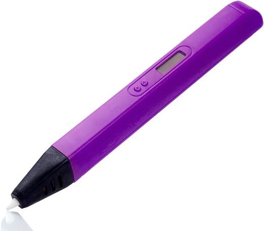 3D ручка SPIDER PEN SLIM с OLED-Дисплеем фиолетовая, 4300F фото