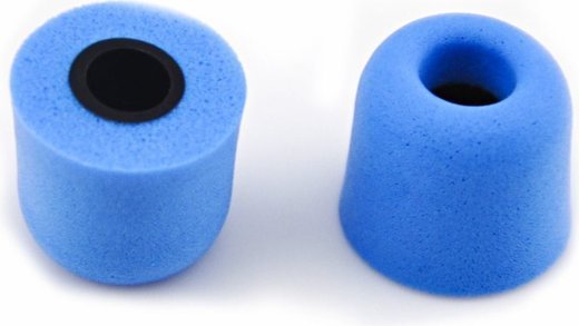 Шумоизоляционные вкладыши Cca 5 мм для наушников, 3 пары, синий фото