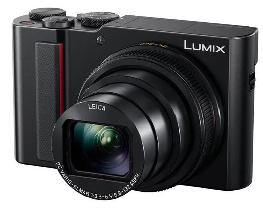 Цифровой фотоаппарат Panasonic Lumix DMC-TZ200 черный фото