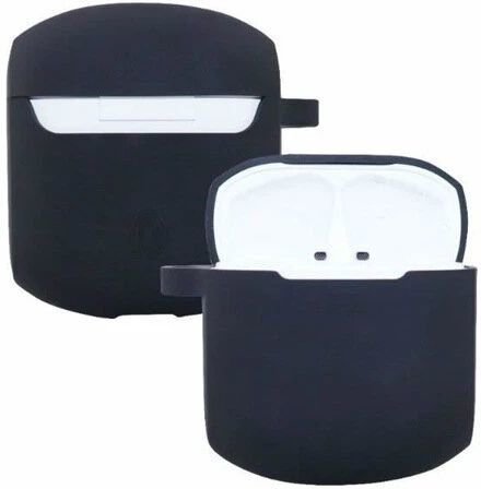 Противоударный силиконовый чехол для наушников Edifier LolliPods, черный фото