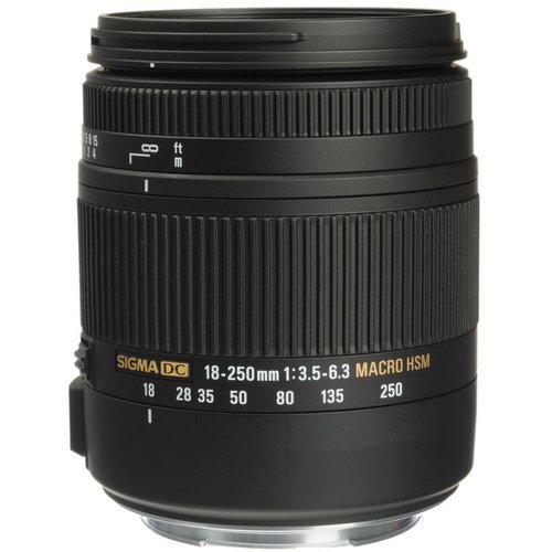 Объектив Sigma AF 18-250mm f/3.5-6.3 DC Macro OS Nikon F фото