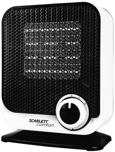 Тепловентилятор Scarlett SC-FH53K11 1500Вт черный/белый фото