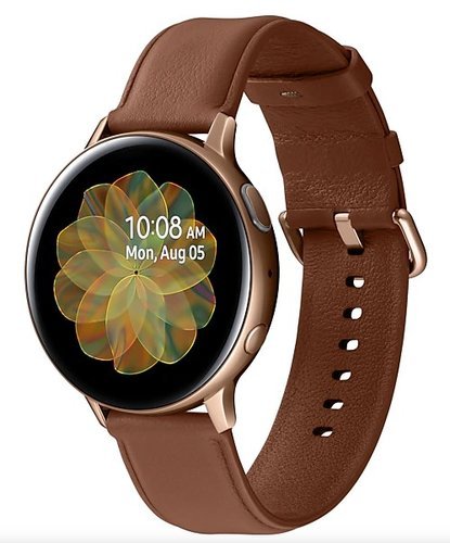 Умные часы Samsung Galaxy Watch Active 2 Stainless Steel 44мм, золото фото