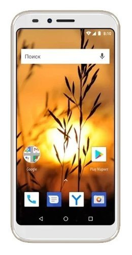 Смартфон Vertex Impress Sunset NFC 4G Золотистый фото