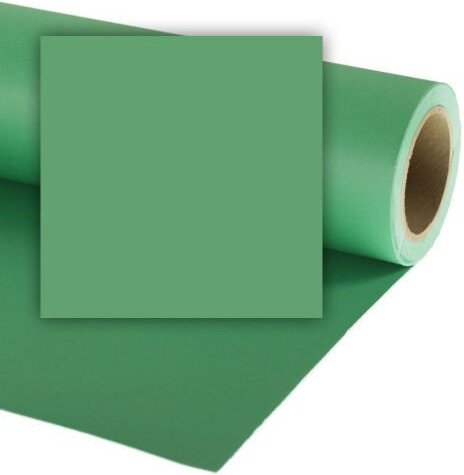 Фон бумажный Vibrantone 1,35х11м Greenscreen 25 зеленый фото