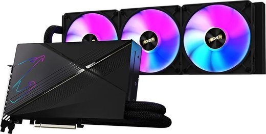 Видеокарта Gigabyte GeForce RTX 4080 Aorus Xtreme Waterforce 16GB (GV-N4080AORUSX W-16GD) фото