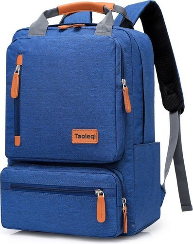 Рюкзак антивор для ноутбука 15.6" синий фото