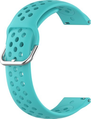 Силиконовый ремешок Bakeey для часов Haylou Solar / Huawei Watch GT / Xiaomi Watch 22 мм, бирюзовый фото