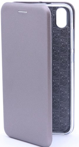 Чехол-книжка для Xiaomi Redmi 7A (темно-серый), Aksberry фото