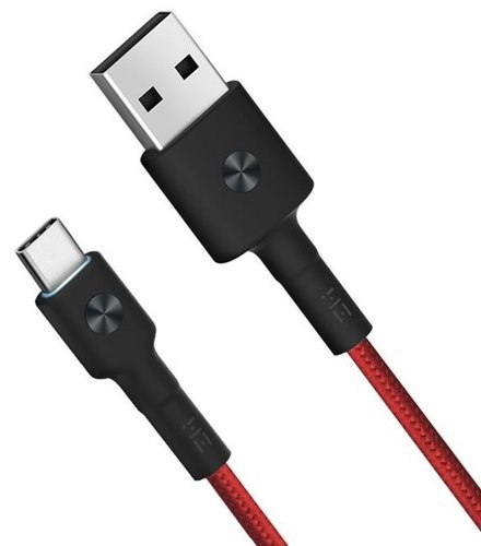 Кабель ZMI USB/Type-C 200 см (AL431) красный фото