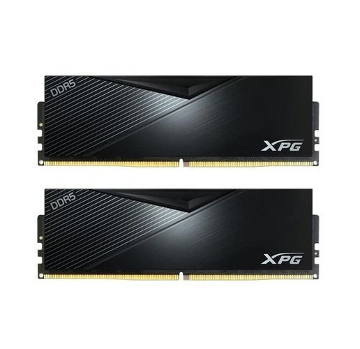 Память оперативная DDR5 32Gb (2x16Gb) Adata XPG Lancer 5200MHz RGB, черный радиатор фото