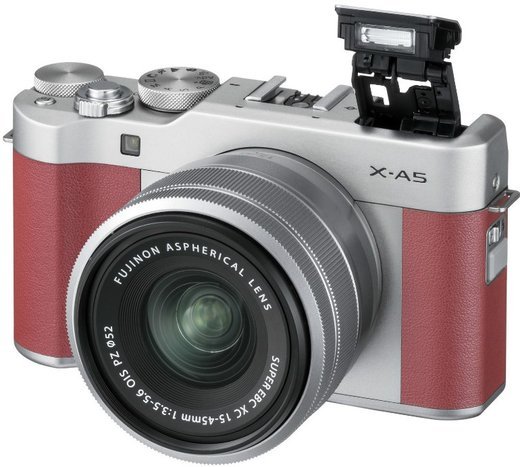Фотоаппарат Fujifilm X-A5 kit XC15-45mm F3.5-5.6 розовый фото