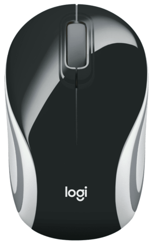 Беспроводная мышь Logitech M187, черный фото