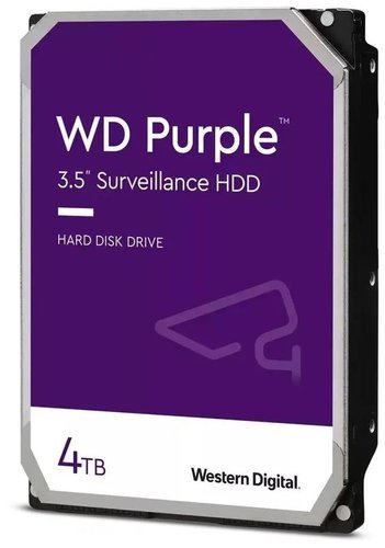 Жесткий диск HDD 3.5" WD Purple 4Tb (WD42PURZ) фото