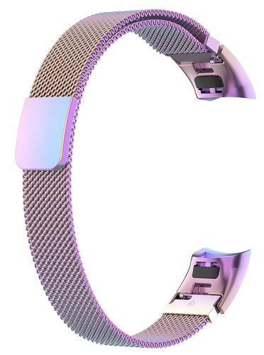 Ремешок для браслета Bakeey для Huawei Honor Band 4/5, нержавеющая сталь, хамелеон фото