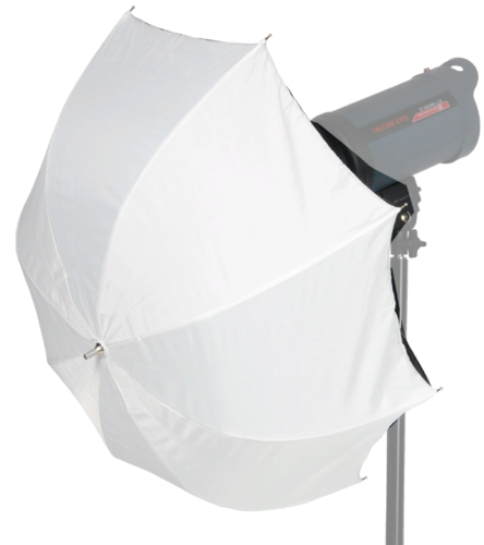 Зонт Falcon Eyes UB-32W просветный с отражателем фото
