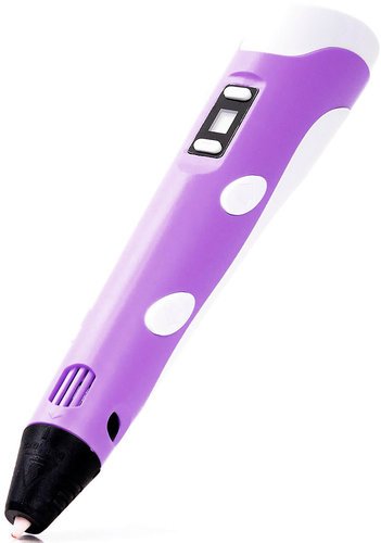 3Д ручка Spider Pen LITE с ЖК дисплеем, фиолетовая фото