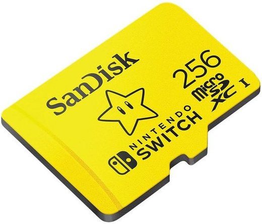 Карта памяти SanDisk microSDXC Nintendo Switch Class 10 UHS-I U3 (100/90MB/s) 256GB фото