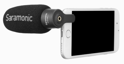 Микрофон Saramonic SmartMic+ для смартфонов (вход 3,5 мм) фото