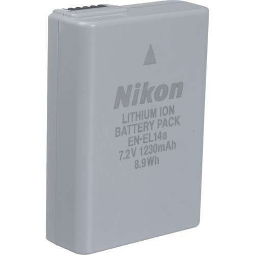 Аккумулятор Nikon EN-EL14a (для Nikon D3200, D3300, D3400, D5100, D5300, D5500) фото