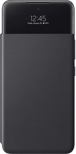 Чехол-книжка для Samsung Galaxy A53 Smart S View Wallet Cover (EF-EA536PBEGRU) черный, Samsung фото