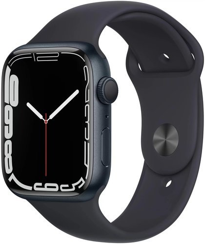 Умные часы Apple Watch Series 7 41 мм Aluminium Case, темная ночь (MKMX3) фото