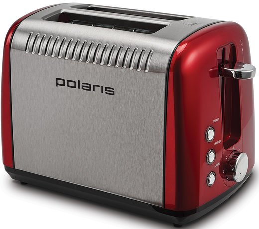 Тостер Polaris PET 0915A 900Вт красный фото