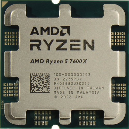 Процессор AMD Ryzen 5 7600X BX (100-100000593WOF) фото