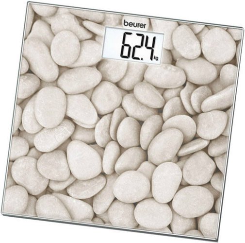 Весы напольные электронные Beurer GS203 макс.150кг рисунок/камни фото