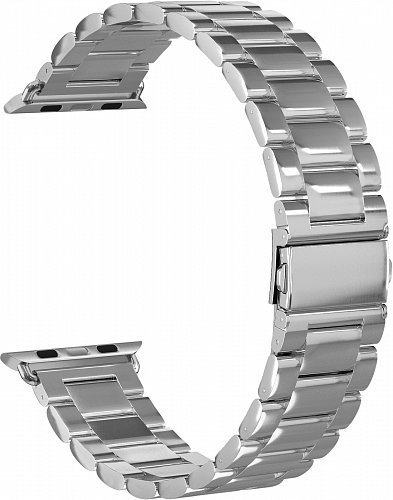 Ремешок металлический для Apple Watch 40мм, серебристый фото