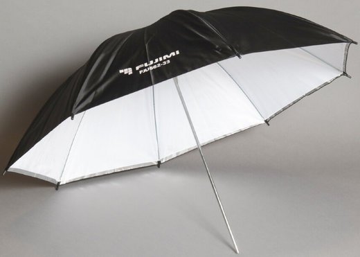 Зонт Fujimi FJU562-33 чёрно-белый фото
