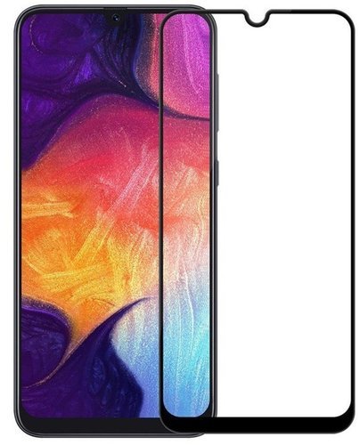 Защитное стекло для Samsung Galaxy A70 Full Screen Full Glue черный, Redline фото