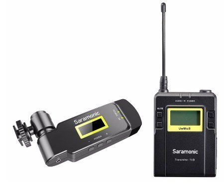Радиосистема Saramonic UwMic9 TX9+RX-XLR9 петличная с 1 передатчиком и 1 приемником фото